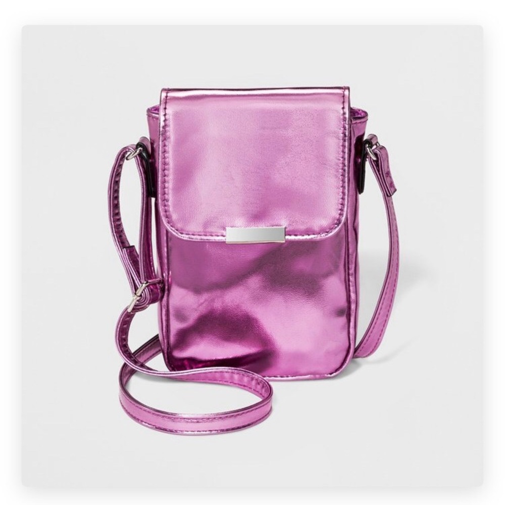 Wild fable pink crossbody cellphone bag